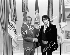 Elvis Presley Art Print Rare vintage 2) 8x10 Canvas President Nixon - €1.085,14 EUR