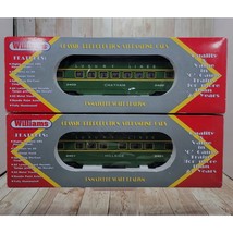 Willams Trains 0/027 STR02710 Green. Luxury Lines Two Car Passenger Set-New-S6 - £93.26 GBP