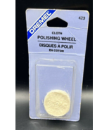 Dremel Cloth Polishing Wheel 423 1&quot; NEW IN PACKAGE - £4.81 GBP