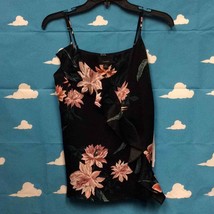 Lumiere floral print ruffle front camisole tank - $17.67