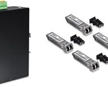 TRENDnet, 6-Port Industrial Gigabit L2 Managed DIN-Rail Switch &amp; SFP Sin... - $655.99