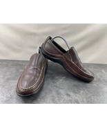 Cole Haan Loafers Men 9M Tucker Venetian Shoes Brown Leather Slip On Dri... - $34.47