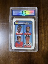 1992 Topps - Alexander/Arias/Cordero/Chipper Jones Rookie - CGA 10 - #551 - £23.69 GBP