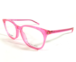 Saint Laurent Eyeglasses Frames SL 38 VL1 Crystal Clear Pink Square 52-1... - £59.06 GBP