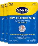 Dr. Scholl&#39;s Dry Cracked Skin Ultra Hydrating Foot Mask 3 Pairs Moisturi... - $23.39