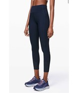 Lululemon Tightest Stuff Tights SIZE 4 True Navy Blue Run High Waist EUC - $51.91 CAD