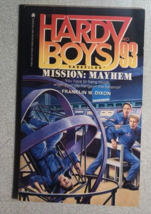 HARDY BOYS CASEFILES #93 Mission: Mayhem by Franklin Dixon (1994) Archway pb 1st - £10.10 GBP