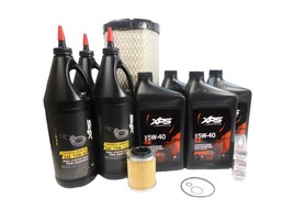 2017-2022 CanAm Maverick X3 OEM 5W-40 Synthetic  Oil Change Full Service Kit C07 - £228.82 GBP