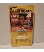 Vintage 1982 Belwith Kiddie Guard 1315 Child Safety Catch for Cabinets  - $3.95