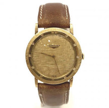 Pre-Owned Longines Mechanical Dress Watch 33mm 14K Yellow Gold - £1,722.41 GBP