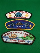 3 BSA Direct Service Council Hong Kong, Kenya &amp; Around the World - £11.95 GBP