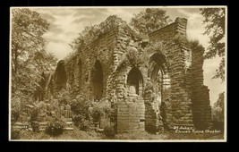 Vintage RPPC Postcard Souvenir St Johns Church Ruins Chester Cheshire England - £18.10 GBP