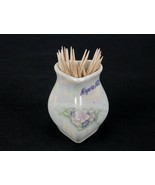 Vintage Porcelain Toothpick Holder, Heart Shape Niagara Falls Souvenir, ... - £15.62 GBP