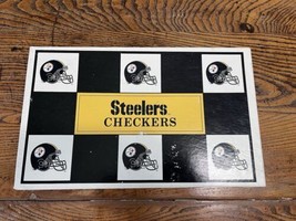 Pittsburgh Steelers Dallas Cowboys Helmet Piece Complete Checkers Game. Vintage - $12.19