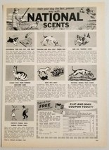 1960 Print Ad National Scents to Train Your Dog Pacific Coast Garden Gro... - £9.14 GBP