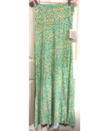 Lularoe XS Green Giraffe Print Maxi Floor Length A Line Skirt NEW - €12,79 EUR