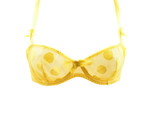 L&#39;AGENT BY AGENT PROVOCATEUR Womens Bra Non Padded Ceria Yellow Size 32B - $29.09