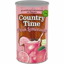 4 packs Country Time Pink Lemonade Drink Mix (82.5 oz. /pack) - £76.74 GBP
