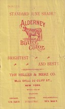 Vtg Early 1900s Alderney Butter Color Advertising Brochure Pamphlet - $28.66