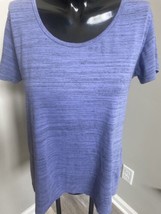 Women&#39;s Top Classic T-Shirt SZ S LAVENDER/Greyson Black Scoop Neck LuLaRoe - £5.93 GBP