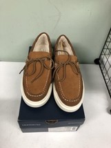 Cole Haan Men's Grandpro Rally Shearling Moccasin C34586 Brown/Ivory  Size 9.5M - $54.50