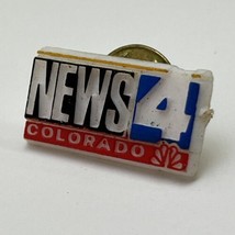 News4 Denver Colorado Television Broadcasting TV Plastic Lapel Hat Pin P... - $4.95