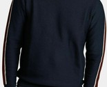 Velvet by Graham &amp; Spencer Wool Blend Tad Crewneck Sweater Navy-Size Large - $64.99