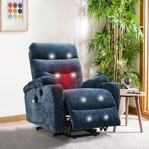 Electric Power Lift Recliner Chair Sofa with Massage and Heat for Elderly - £443.09 GBP