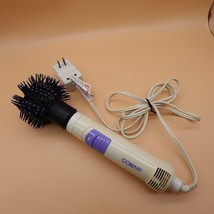 Conair Hair Dryer Hot Air Round Combo Styling Brush CD180R Purple Curls ... - $18.95