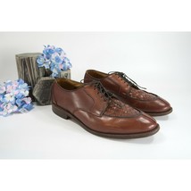 Allen Edmonds Brown Woven Leather Hersey Lace Up Oxford Size 11 - $96.35