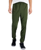 Id Ideology Men&#39;s Knit Moisture Wicking Joggers in Native Green/Black-Small - $19.97