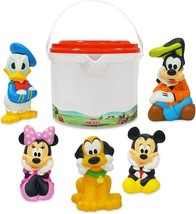 Disney Parks Mickey Mouse &amp; Friends Bath Toy Set NWT Minnie Goofy Donald... - £26.86 GBP