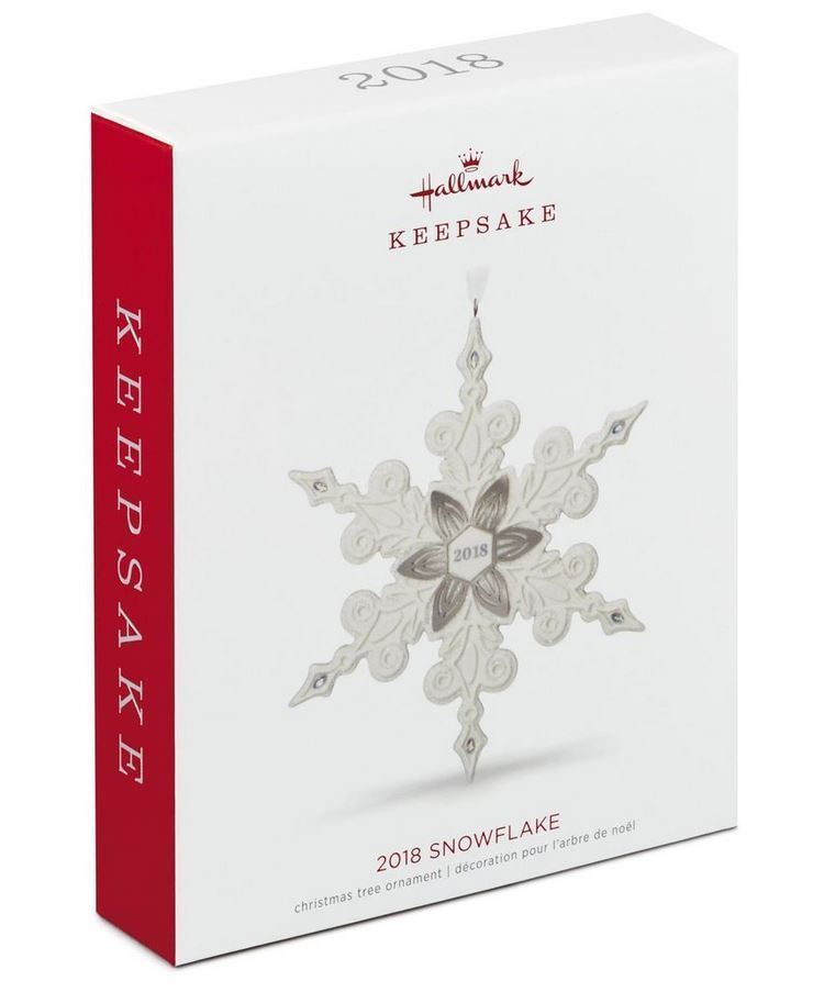 Hallmark: 2018 Snowflake - Annual - Keepsake Ornament 2018