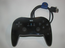 Nintendo Wii Pro Controller (OEM) Black - £19.65 GBP