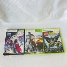 Lego- Batman - Battlefield 4 - Dance Central - Bundle Lot (Microsoft Xbox 360) - £7.77 GBP