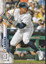 Miguel Cabrera 2020 Topps #336 Detroit Tigers Baseball Card - $1.77