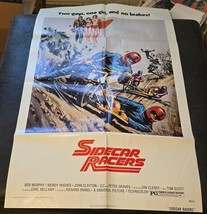 Sidecar Racers 1975 Original Movie Poster 27x41 One Sheet Ben Murphy Pet... - $19.35
