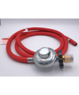 Zhendar LP Gas Regulator Hose Assembly T3 for Gas Tank Red  6ft Read