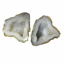 Geode Tabasco - Mexican Polished Halves for Jewelry or Display TAB390 - £14.19 GBP