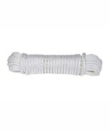 Koch Industries 5230825 White Nylon Diamond Braid Rope, Hank, 1/4 in. x ... - $600.13 MXN