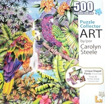 ART Jigsaw Puzzle Jungle Parrots 500 pieces 18x24 New Sealed - £23.58 GBP