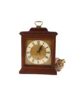Vintage Antique Seth Thomas Electrical Mantel Desk Clock Timepiece Gold ... - $79.15