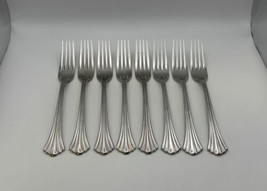 Set of 8 Reed &amp; Barton 18/8 Stainless 1800 Dinner Forks - $99.99