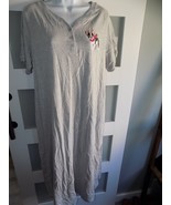 Dreams &amp; Co Reindeer Frenchie Gray SS Nightgown Size 18/20 Women&#39;s NWOT - $38.69 CAD