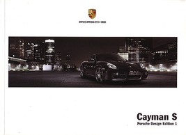 2008 Porsche CAYMAN S DESIGN EDITION 1 brochure catalog US 08 - £19.61 GBP
