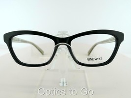 Nine West NW 5086 (001) BLACK / CRYSTAL 52-16-135 Eyeglass Frame - $23.75