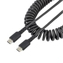 Startech.Com R2CCC-50C-USB-CABLE 20IN Usb C Charging Cable Coiled M/M - £30.90 GBP