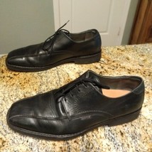 Mephisto Black Leather Goodyear Bicycle Toe Oxfords Lace Shoes Men Sz 13 US - $54.45