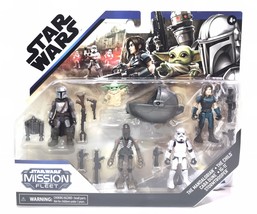 Star Wars Mission Fleet Mandalorian The Child Cara Dune Figure 5 - £17.38 GBP