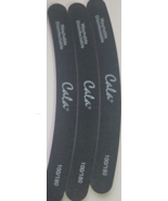 CALA Banana Black Nail File 100/180 REF:70125, 3 Count Washable Disinfec... - $5.93